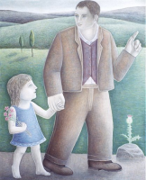 Man and Girl by Ruth Addinall